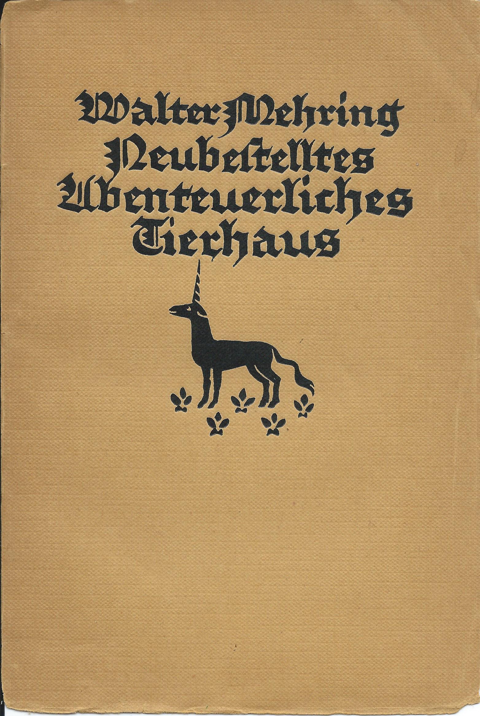 Neubestelltes Abenteuerliches Tierhaus (1925)