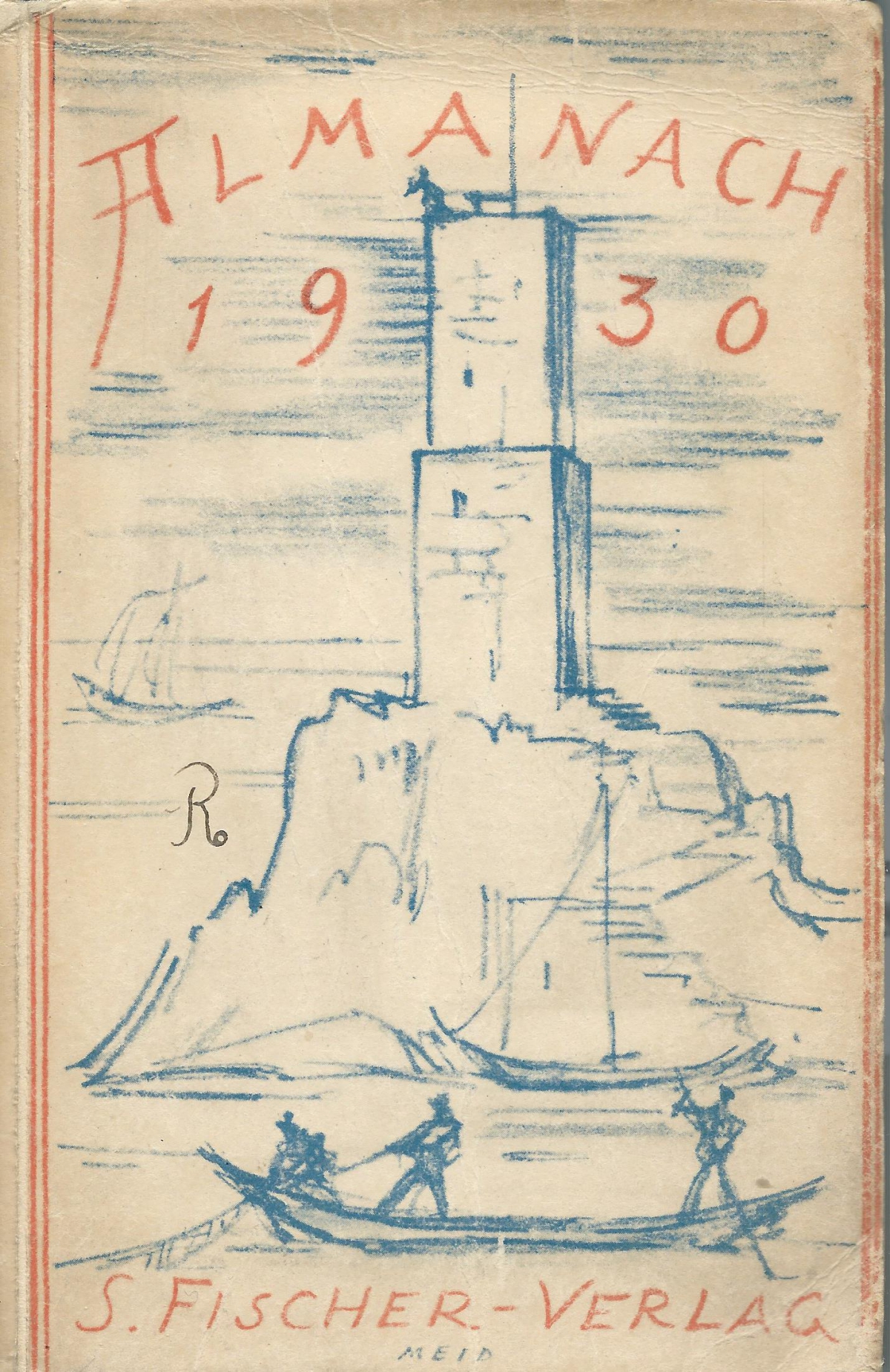 Anthologien Fischer Almanach 1930