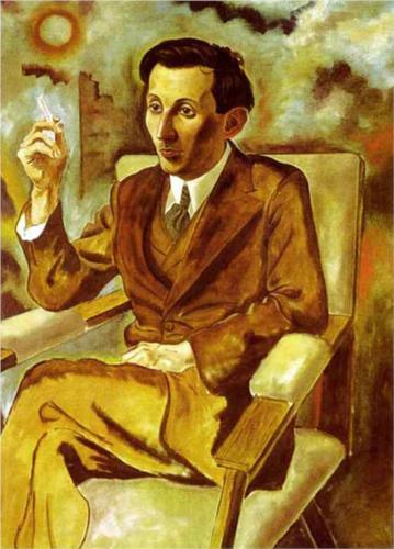 Porträt von George Grosz aus dem Jahr 1925