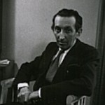 Walter Mehring 1953, fotografiert von Fritz Eschen